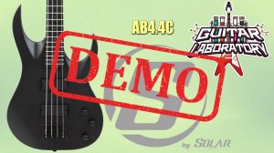 Бас-гитара S by Solar AB4.4C - демонстрация звучания