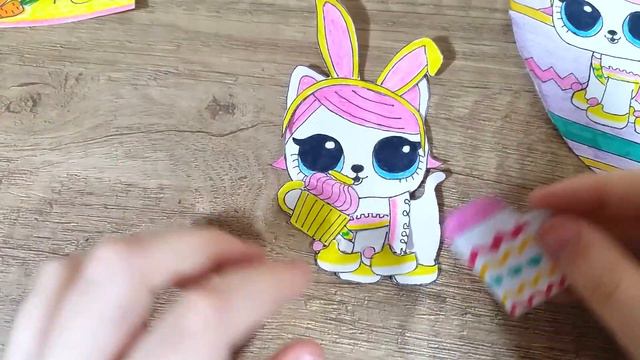 Бумажные сюрпризы! Самодельный ЛОЛ Пасхальная серия! LOL Surprise Spring Bling! Nyuta Play