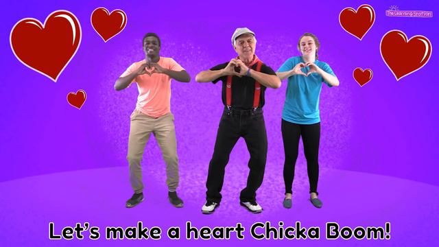 Boom Chicka Boom ❤ Valentine’s Day Songs for Kids ❤ Kids Dance Song ❤ by The Learning Station