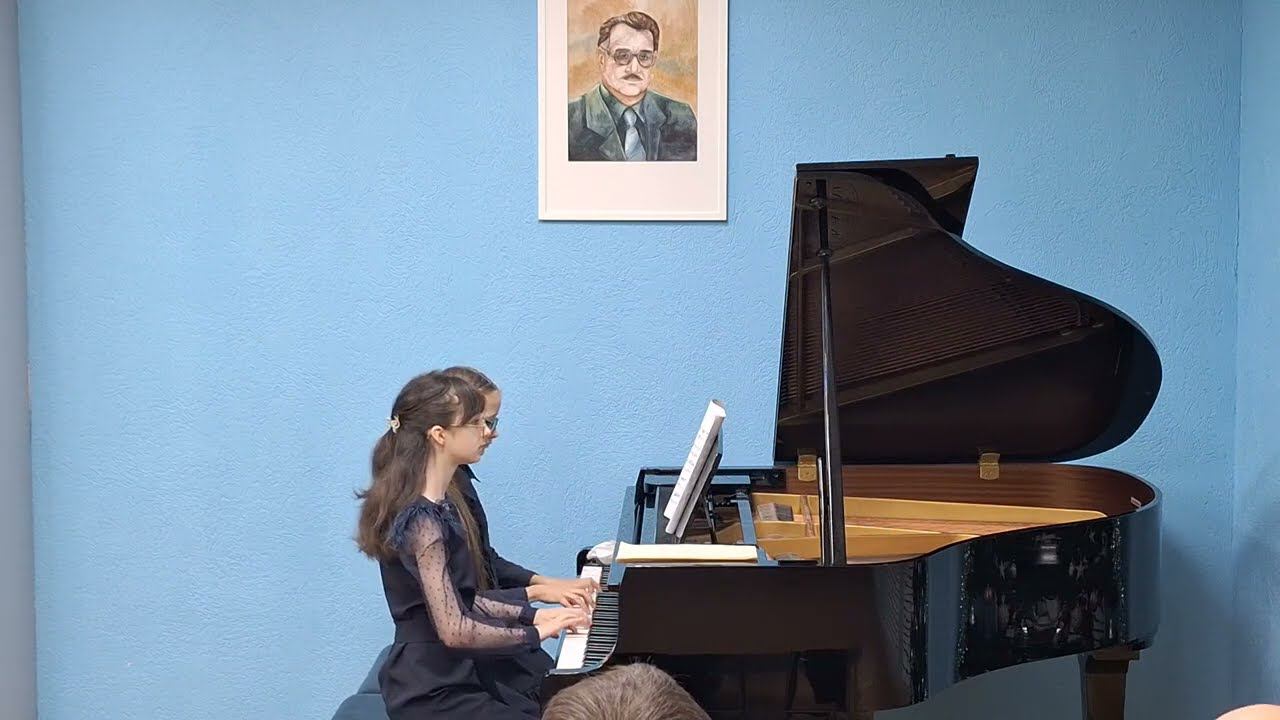 Клод Дебюсси "В лодке", Виталий Ходош "Зимний вальс" - Мамаева Кристина, Куликова Екатерина. смотреть онлайн