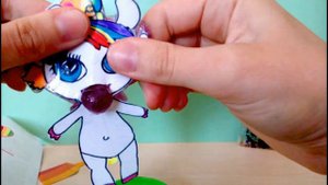 Бумажные сюрпризы ПУПСИ Слайм Самодельный Как приручить Дракона 3 #Poopsie Slime Единорог