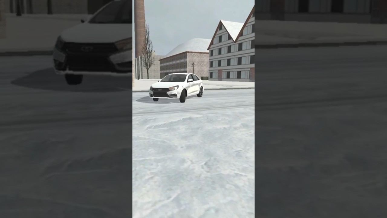 Зимняя автокатастрофа... #2 | Ваз краш-тест симулятор 2 #short #shorts смотреть онлайн