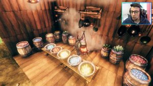 Valheim Mods - You can have BARRELS AND BASKETS to STACK FOOD!