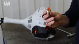 How to Change the Spark Plug on a Stihl FS56 & 56R Brushcutter | L&S Engineers