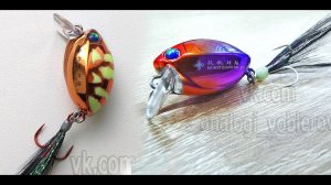 Ультралайт воблер - Monster Hunter 25 и 30  Мини крэнки на голавля с Алиэкспресс #lure