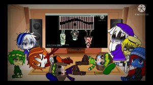 undertale react to last breath trio phase 3 and sans's happy song