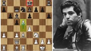 Каспаров АТАКУЕТ глупого короля, застрявшего в центре! Шахматы