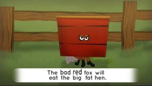 Легкое чтение на английском с детьми. The Fox in the Box. Практикуем -ox. Выпуск 18