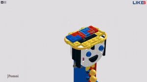 The Amazing Digital Circus LEGO: Building POMNI (Tutorial)