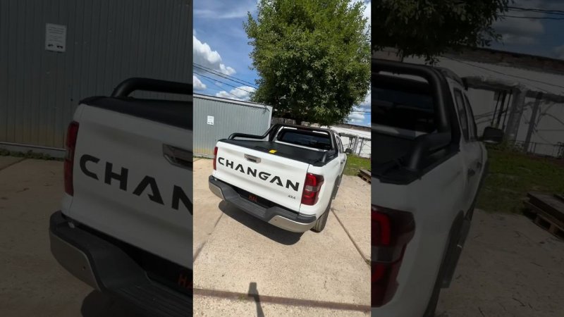 Роллета с дугой на Changan Hunter plus #hal4x4 #changanhunter #pickuptruck #canopy