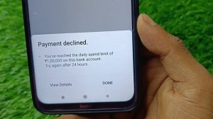 You've Reached The Daily Spend Limit of ₹1,00,000 ! Phonepe Payment Declined Problem Solved