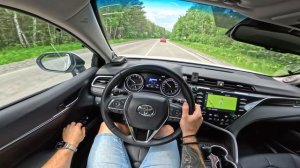 2020 Toyota Camry XV70 25 AT  POV TEST DRIVE