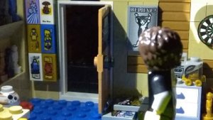 LEGO MOMO horror STOP MOTION ANIMATION Marty's Family Episode 1