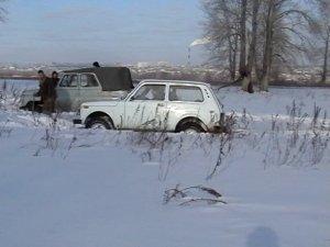 Покатушки Южный мост Уазы и Нива 1