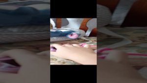 влог с басиком у бабушки