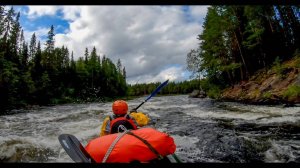 Сплав на байдарке по реке Кереть 2023 г.