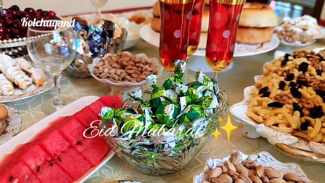 Бори дигар ид муборак 🇹🇯 Дастархони идона ✨ Eid Mubarak ✨