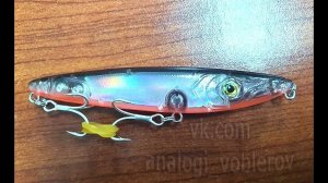 Копия - Fishus Lurenzo Espetit  (70мм и 140мм) - Волкер монстр с Алиэкспресс