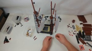 Speed Build LEPIN 22001 Pirates Imperial Flagship LEGO 10210