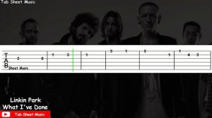 Linkin Park - What I've Done Guitar Tutorial
