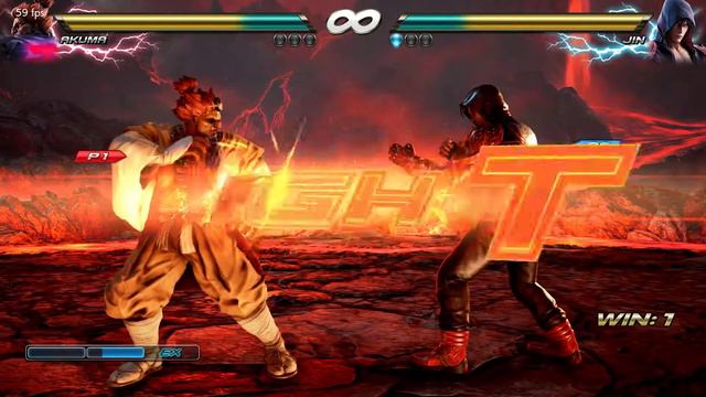 Akuma Vs Jin kazama -  Last Stand tekken 7 смотреть онлайн