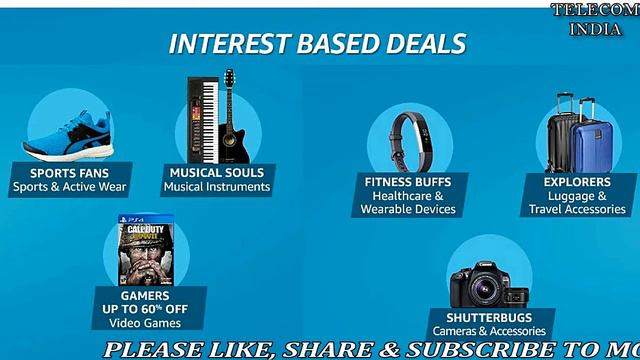 Amazon Great Indian Festival - 4th-8th Oct. Huge Discounts on smart phones & electronics | Telecom