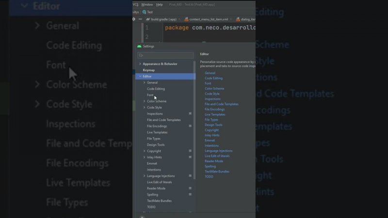 Спец символы (Enable Ligatures) Android Studio #Shorts