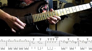 Metallica - The Four Horsemen 2nd guitar solo lesson (with tablatures and backing tracks)