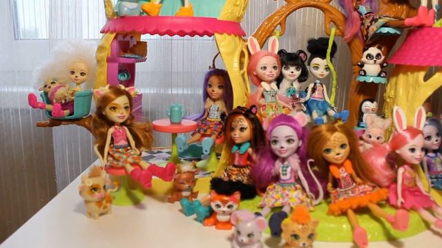 Моя коллекция Enchantimals (Энчантималс) смотреть онлайн