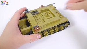 Build Your Own Lego Tank: Unboxing Sluban Army M38-B0860 american heavy tank T26Е1 Super Pershing