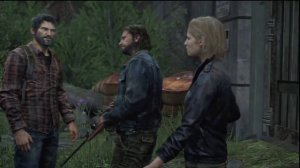 Joel and Tommy brother reunion cutscene The Last of Us