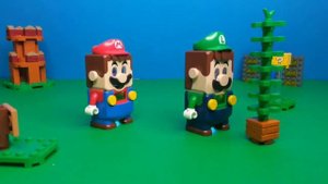 Hotel Mario - all cutscenes - Lego Super Mario stop motion