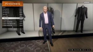 Grand Theft Auto 5: All Of Michael's Clothes From Ponsonbys