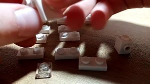 Лего самоделка ЕВА из фильма ВАЛЛ-И /Lego EVE from WALL-E