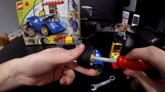 Lego Duplo Petrol Station Заправка HD レゴデュプロガソリンスタンド смотреть онлайн