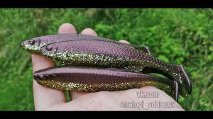 Копия - Savage Gear LB 3D Bleak Paddle Tail - Большая силиконовая приманка с Алиэкспресс