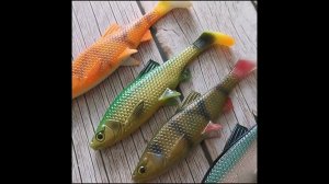 Копия - Savage Gear 3D LB River Roach Paddletail - силиконовая приманка рыбка с Алиэкспресс