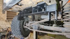 Крепление отвала для снега на УАЗ 469 , 3151