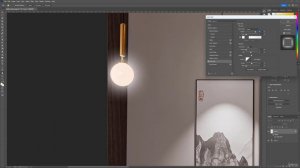 038_Post Process the rendered images using Photoshop