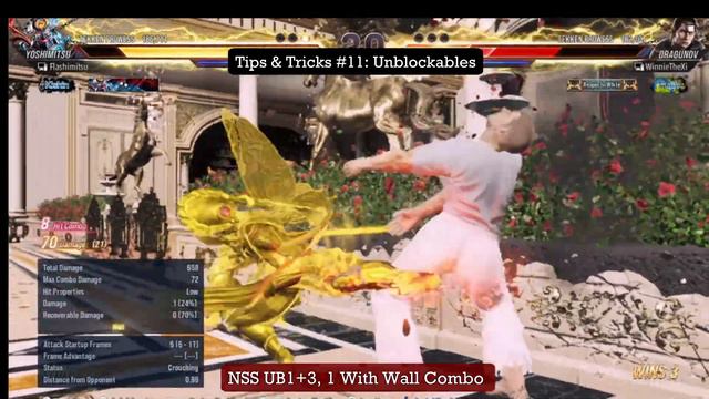 Tips & Tricks #11: Unblockables with Combo  - Yoshimitsu in Tekken 8 смотреть онлайн