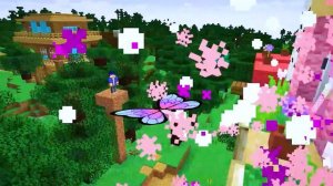 Helping My FRIENDS as a BUTTERFLY In Minecraft!