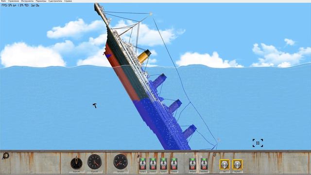 продалжаем играть в Floting Sandbox смотреть онлайн