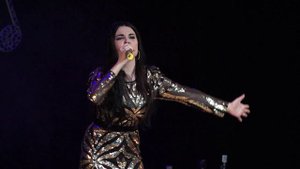 Певица Monisha Star  и Евгений Шахрай. Концерт в большом концертном зале Рублёво.