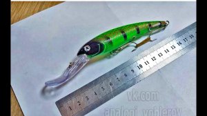 Копия - River2Sea Downsider Min 120F - воблер для троллинга с Алиэкспресс (заглубление 5-8м)