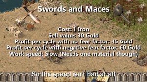 Is WEAPON PRODUCTION Worth It? Weapons Explained - Stronghold Crusader