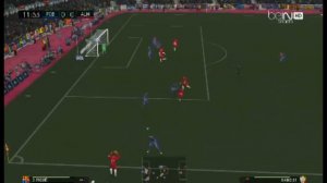 pes 2017 Barcelona vs Almeria