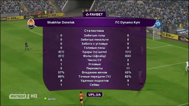 UPL | 9-тур | Shakhtar Donetsk - Dynamo Kyiv смотреть онлайн