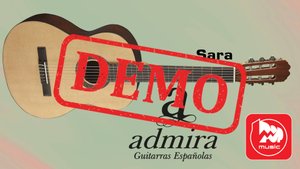 Классическая гитара ADMIRA Sara - демонстрация звучания