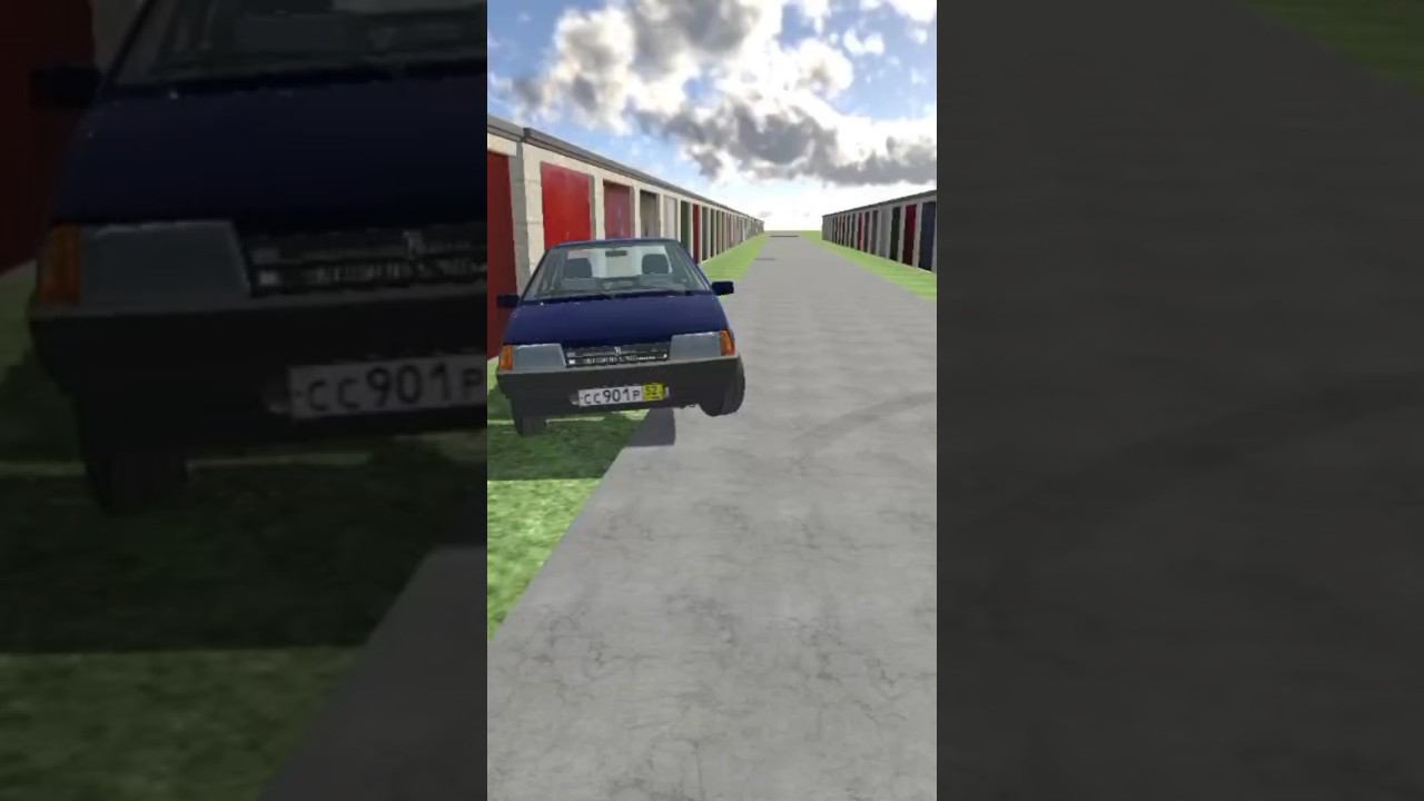 Авария от подписчика | Ваз краш-тест симулятор 2 #short #shorts смотреть онлайн