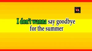 SEALED WITH A KISS KARAOKE (Jason Donovan), I don't want to say goodbye@nuansamusikkaraoke